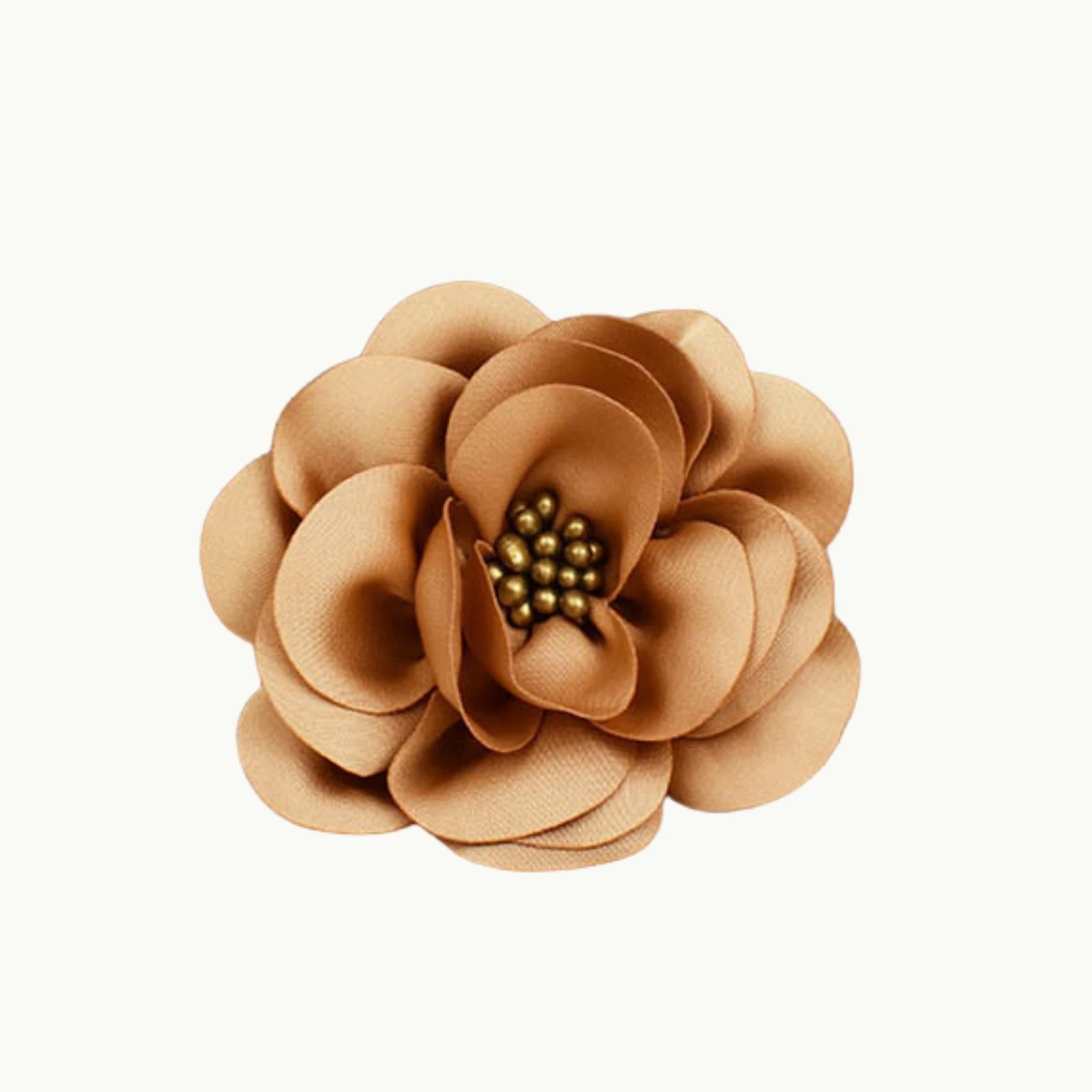 Detachable lace flower accessory for dog collar and harness