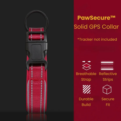 Product features of PawSecure Solid GPS dog collar