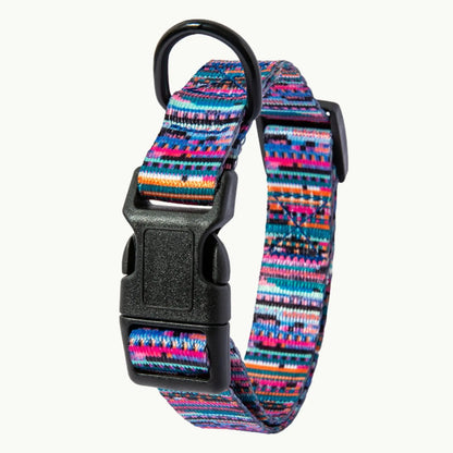 Boho Dog Collar variant name Blush Pink 