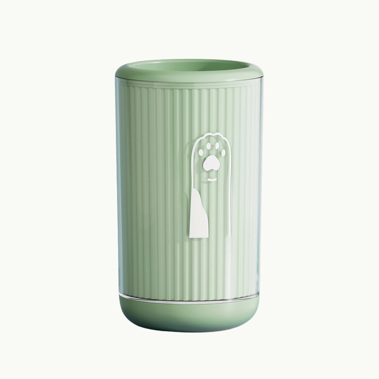 PawClean™ dog paw washer cup in green, large size