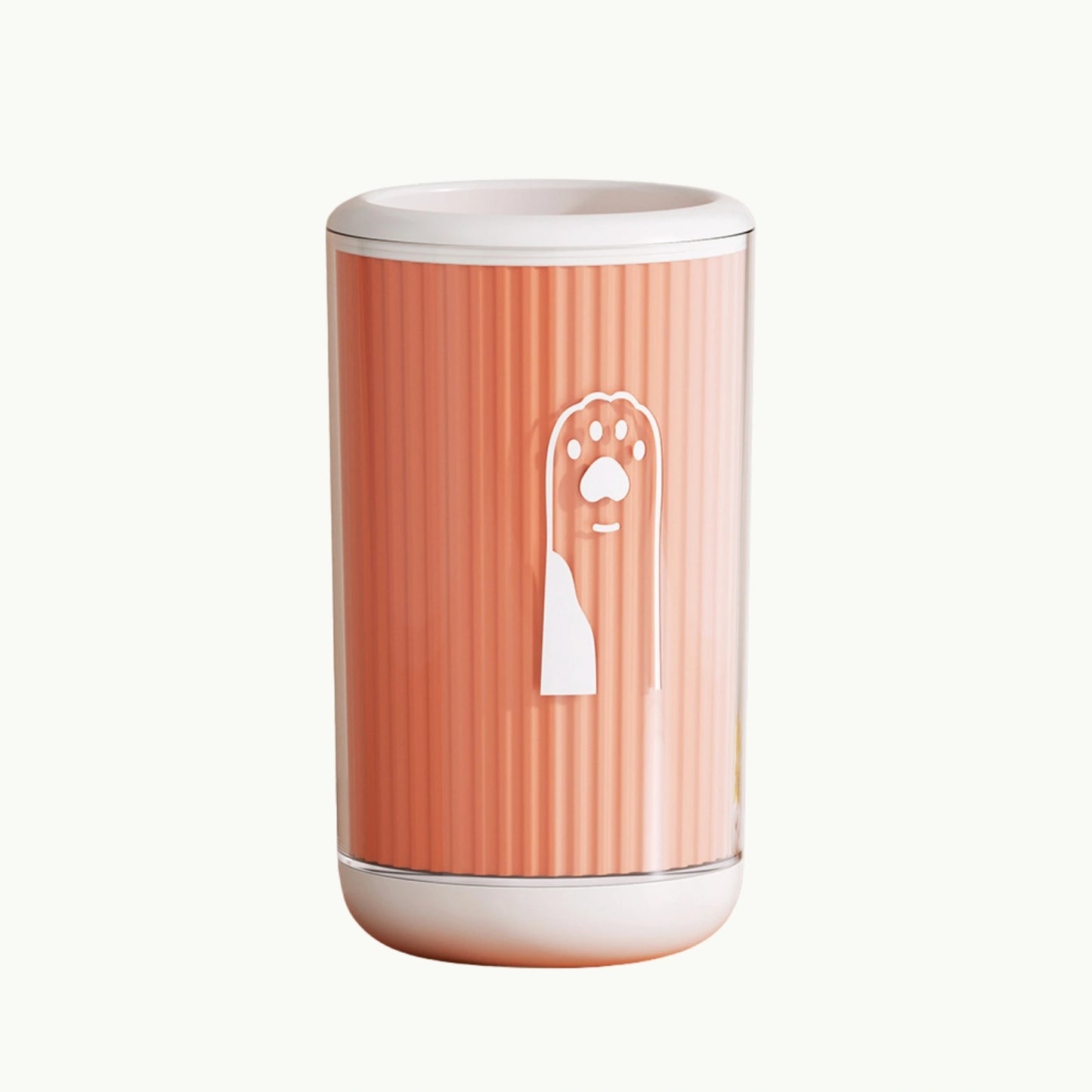 PawClean™ dog paw washer cup in orange, large size