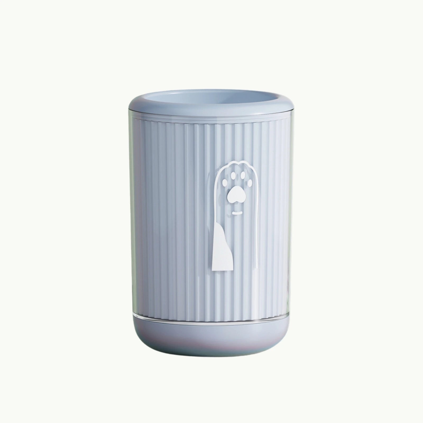 PawClean™ dog paw washer cup in blue, medium size