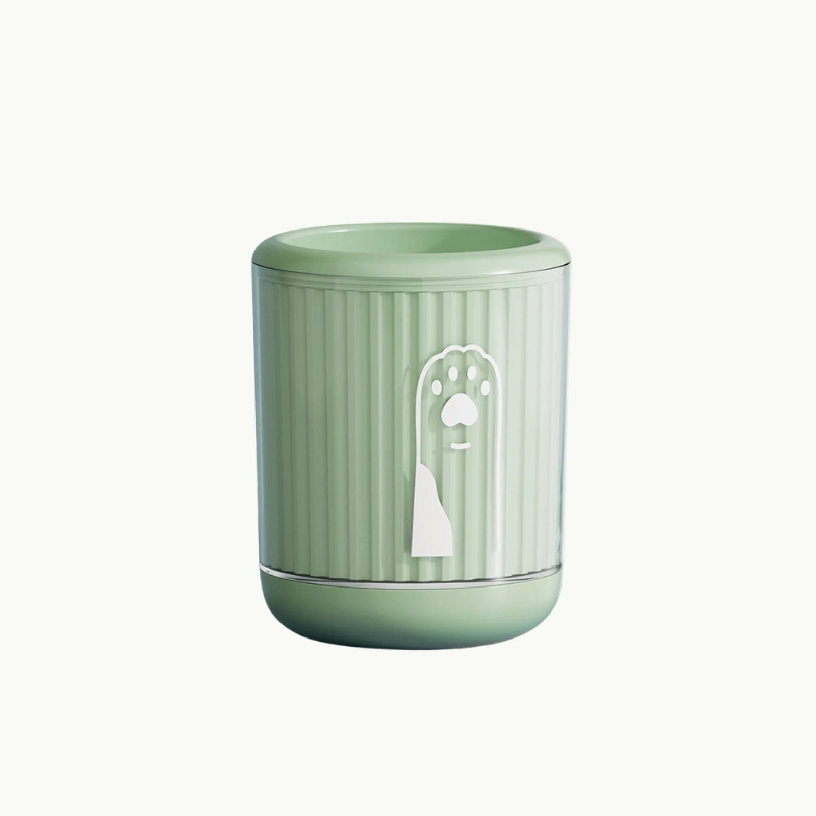PawClean™ dog paw washer cup in green, small size
