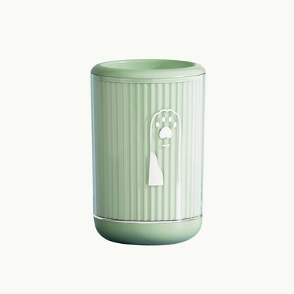 PawClean™ dog paw washer cup in green, medium size