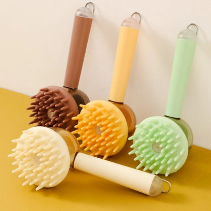 LookPaw™ 3-in-1 pet bath brush in multiple colors with soft silicone bristles