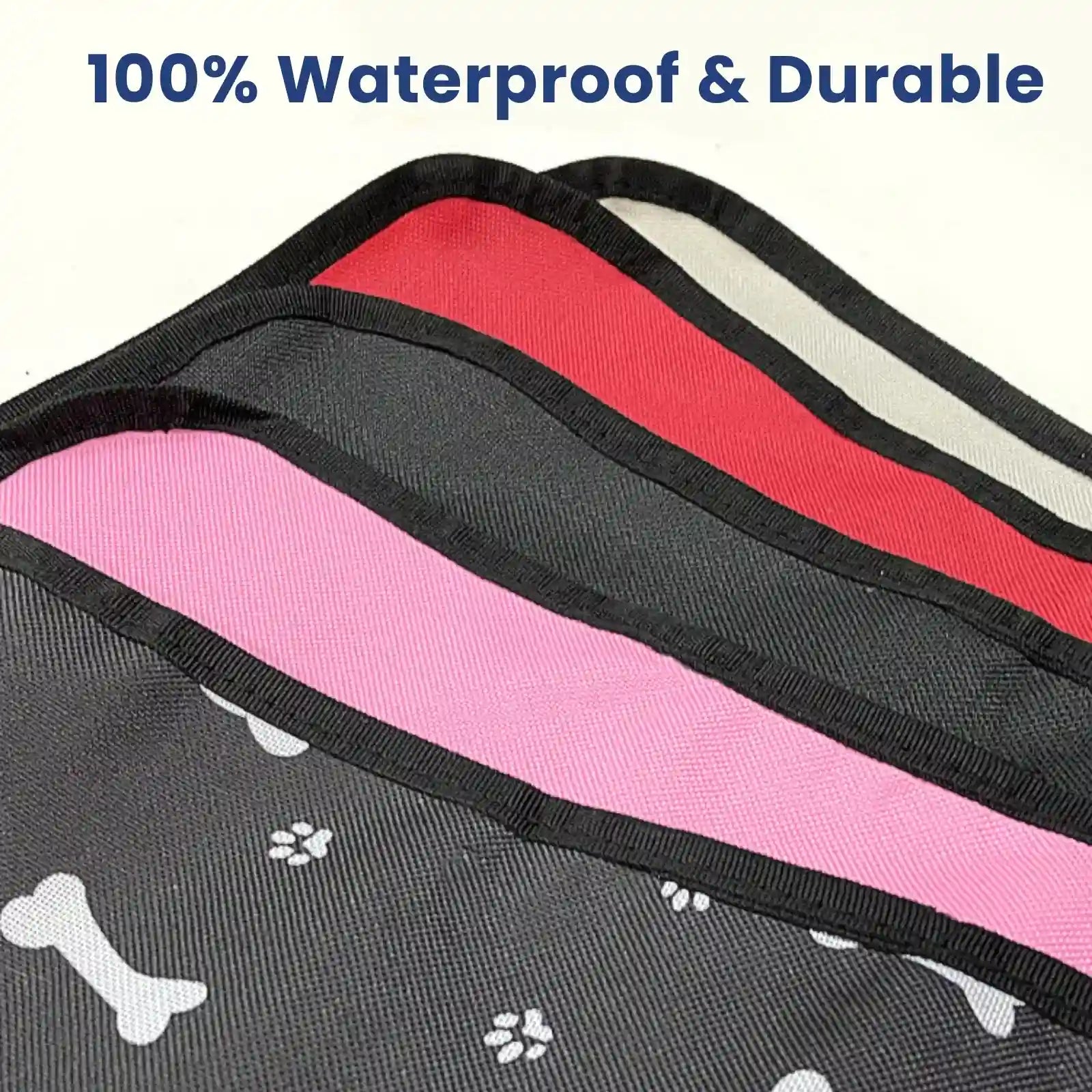 LookPaw™ waterproof car seat covers available in multiple colors