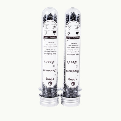 Set of LookPaw™ cat litter deodorizer bead tubes with activated carbon formula