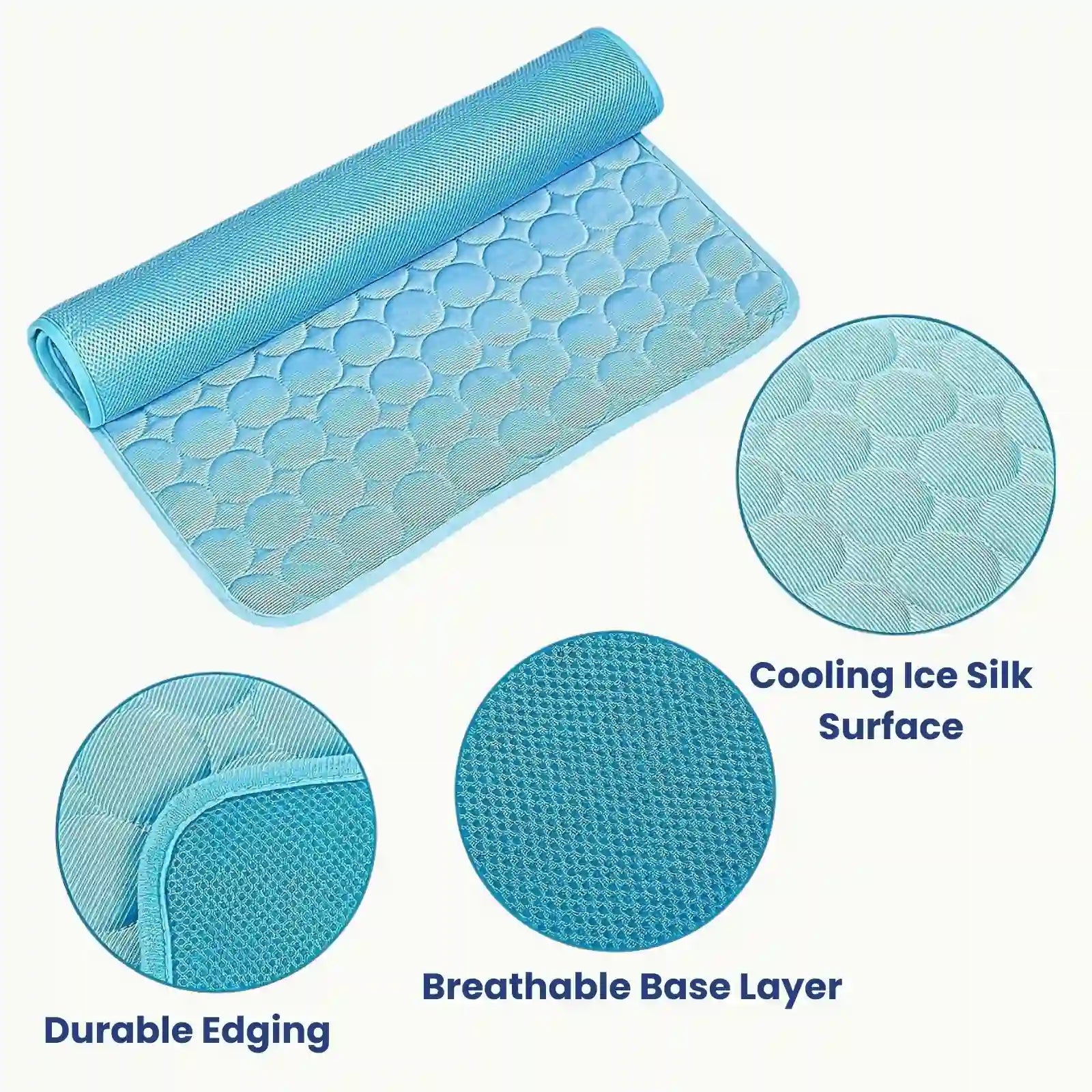Breathable base layer ChillPaw pet cooling mat