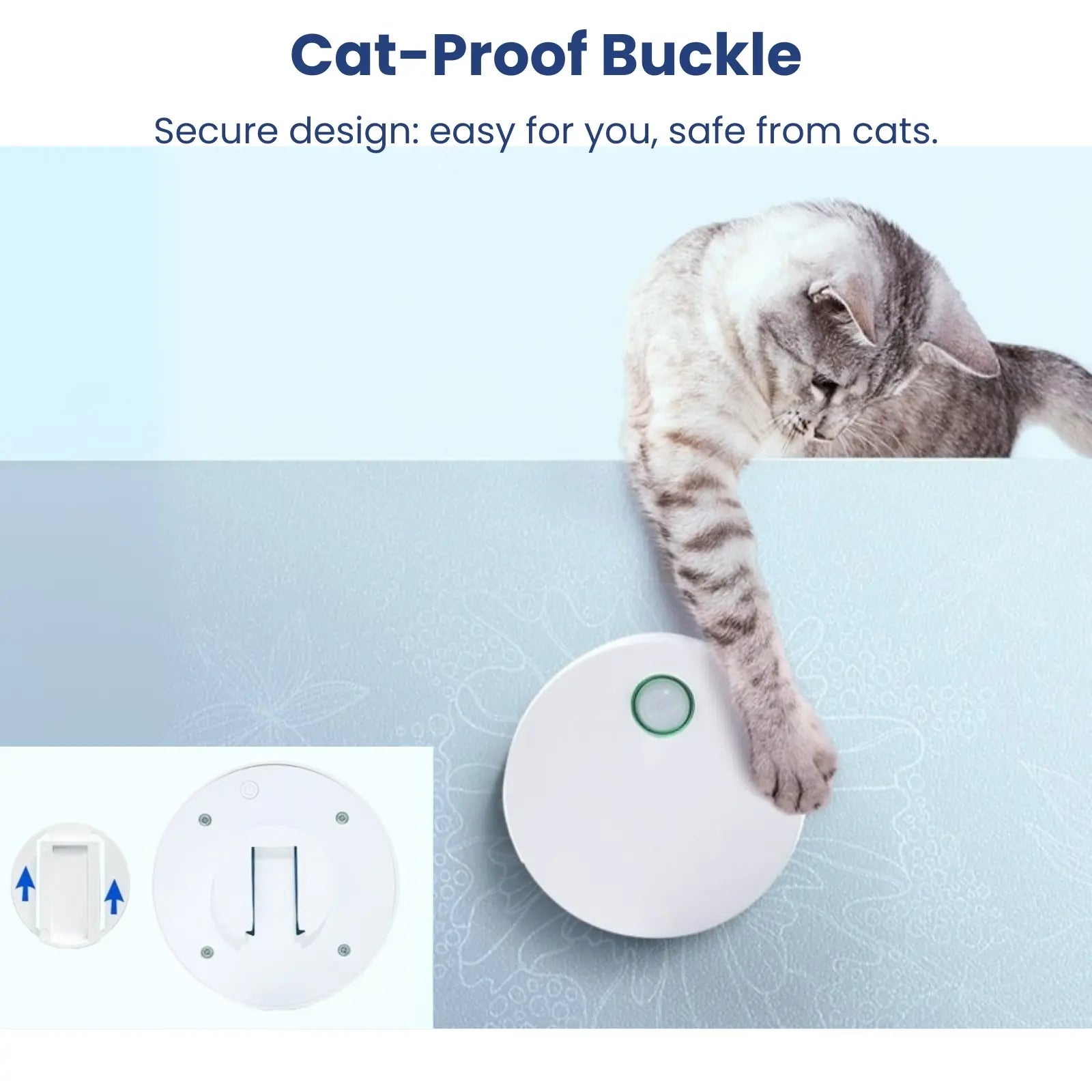 Cat-safe LookPaw™ FreshAir™ deodorizer for litter box odor control