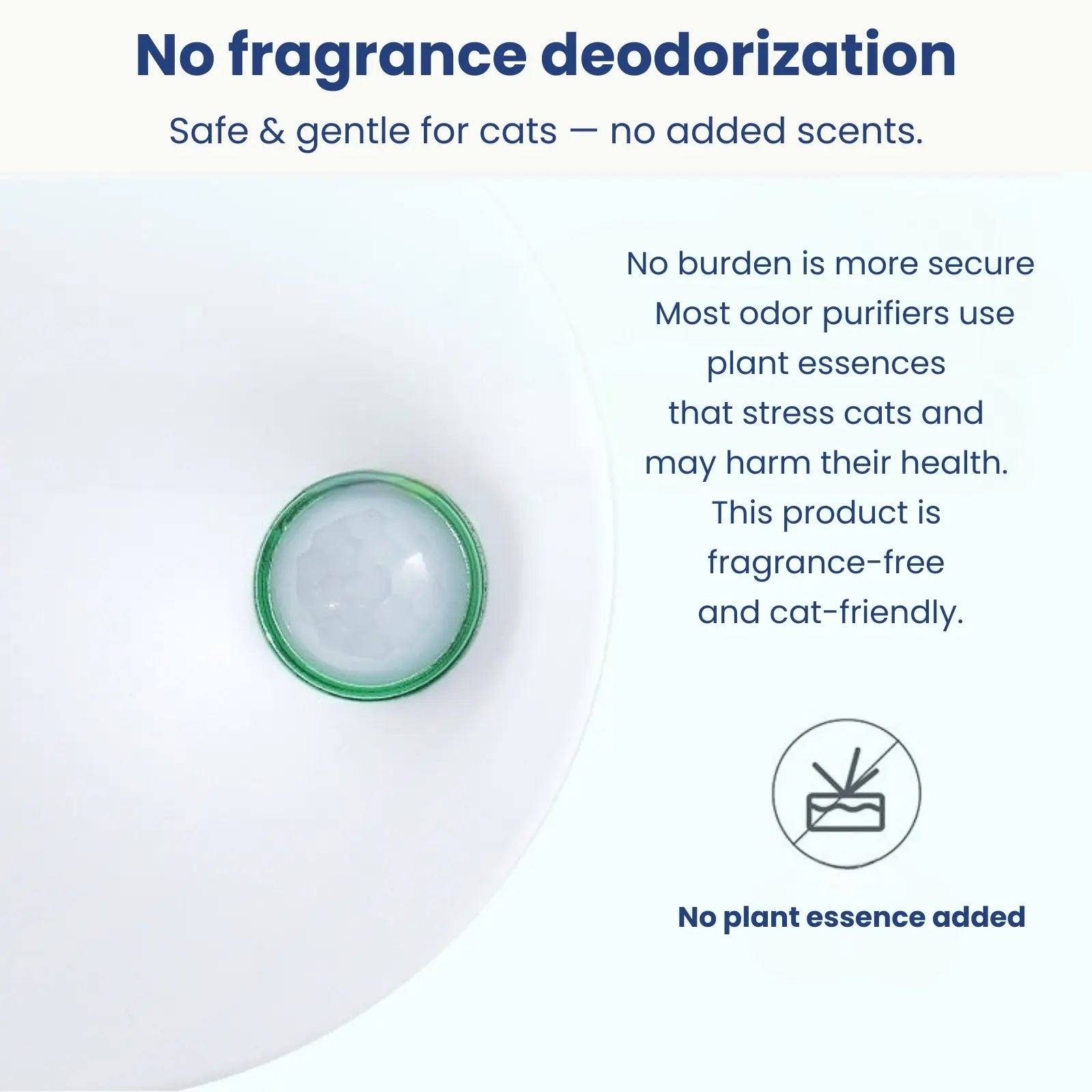 LookPaw™ FreshAir™ deodorizer with negative ion purification system