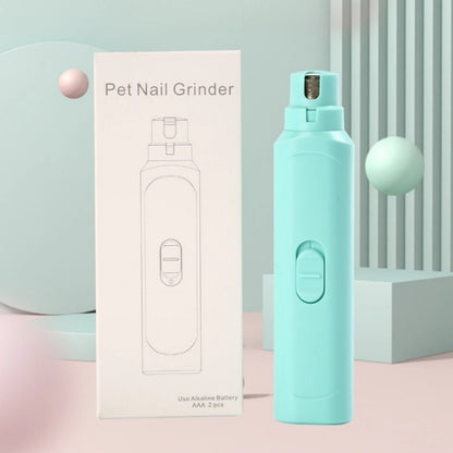 PetNail™ Battery Nail Grinder with packaging box – portable and pet-friendly design
